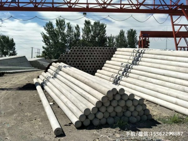 靖边190*10米非预应力水泥电线杆